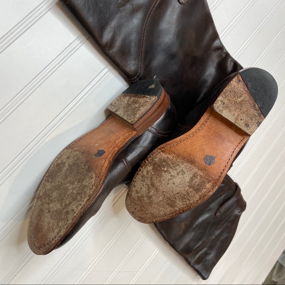 FRYE Dorado Riding Boots, Genuine Leather - Picture 5 of 8